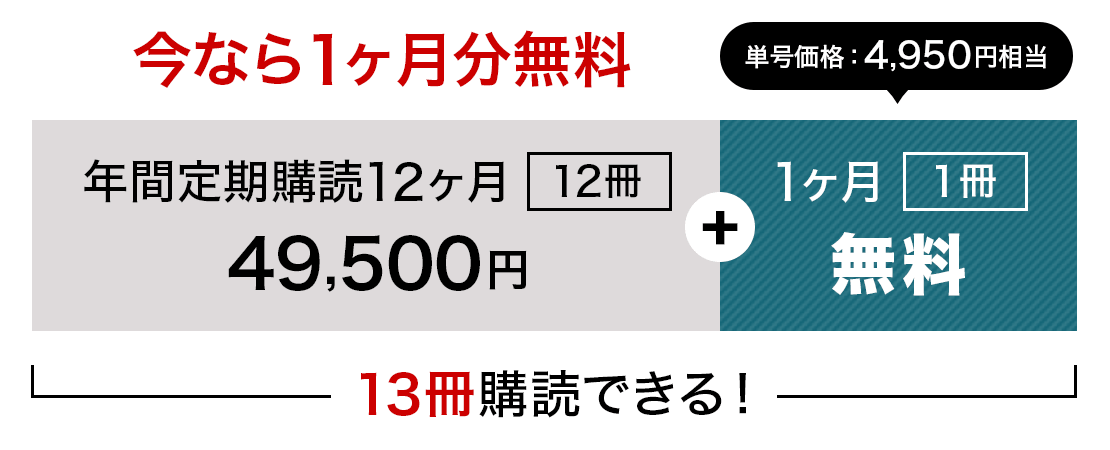1ヵ月無料延長キャンペーン
