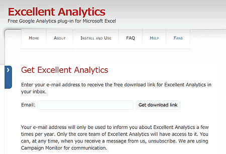 ExcelでGoogleAnalyticsのデータを自動取得しレポート作成を短縮