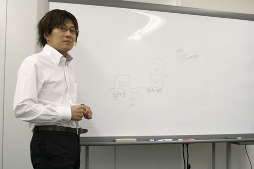 シーサー株式会社の池永氏 SeesaaDSのプロジェクトを担当している