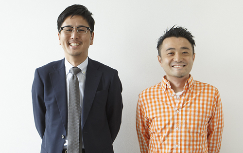 株式会社東急エージェンシー コーポレート本部 人事局 人材開発部 仲野 大輔氏(左)、同社 ソリューション本部 クリエイティブ局 諸橋 秀明氏(右)