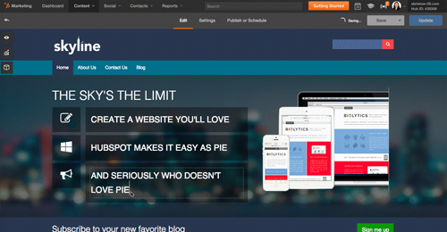 画像提供：HubSpot：HubSpot