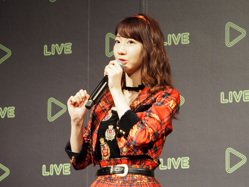 柏木由紀さん（AKB48 チームB／NGT48 兼任）