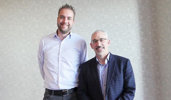 (左)Acquia,Inc. CTO Dries Buytaert氏/(右)同社 Senior Vice President of Product Matt Kaplan氏