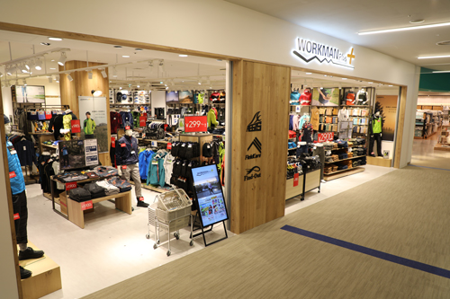 2018年9月にオープンしたワークマンプラス立川立飛店