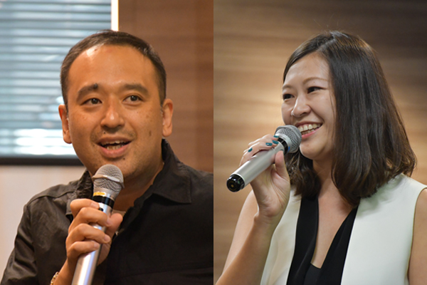 コメ兵 執行役員 マーケティング統括部長 藤原義昭氏 FOLIO取締役 CMO リュウ シーチャウ氏