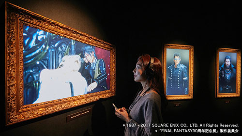 2018年1月から2月にかけて六本木ヒルズ森タワーにて開催された「FINAL FANTASY 30th ANNIVERSARY EXHIBITION-別れの物語展-」