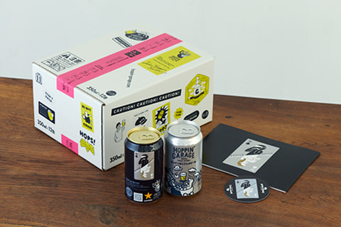 https://www.hoppin-garage.com/product/subscription/新たにスタートした定期便は、フラッグシップビールと新作ビールをセットで隔月提供。新作ビールの「人生ストーリー」を追体験できるブックが付録に