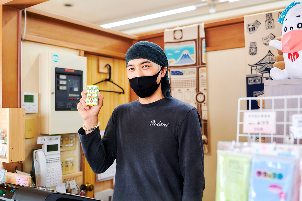 みどり湯の清水さんも撮影に協力してくださいました！