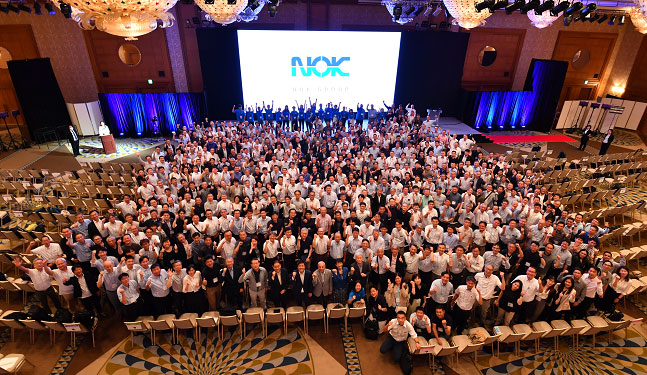 東京で開催された「Global Summit 2023 NOK group」