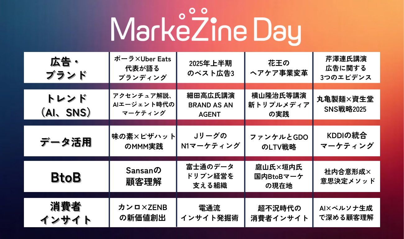 公式タイムテーブルをチェックする