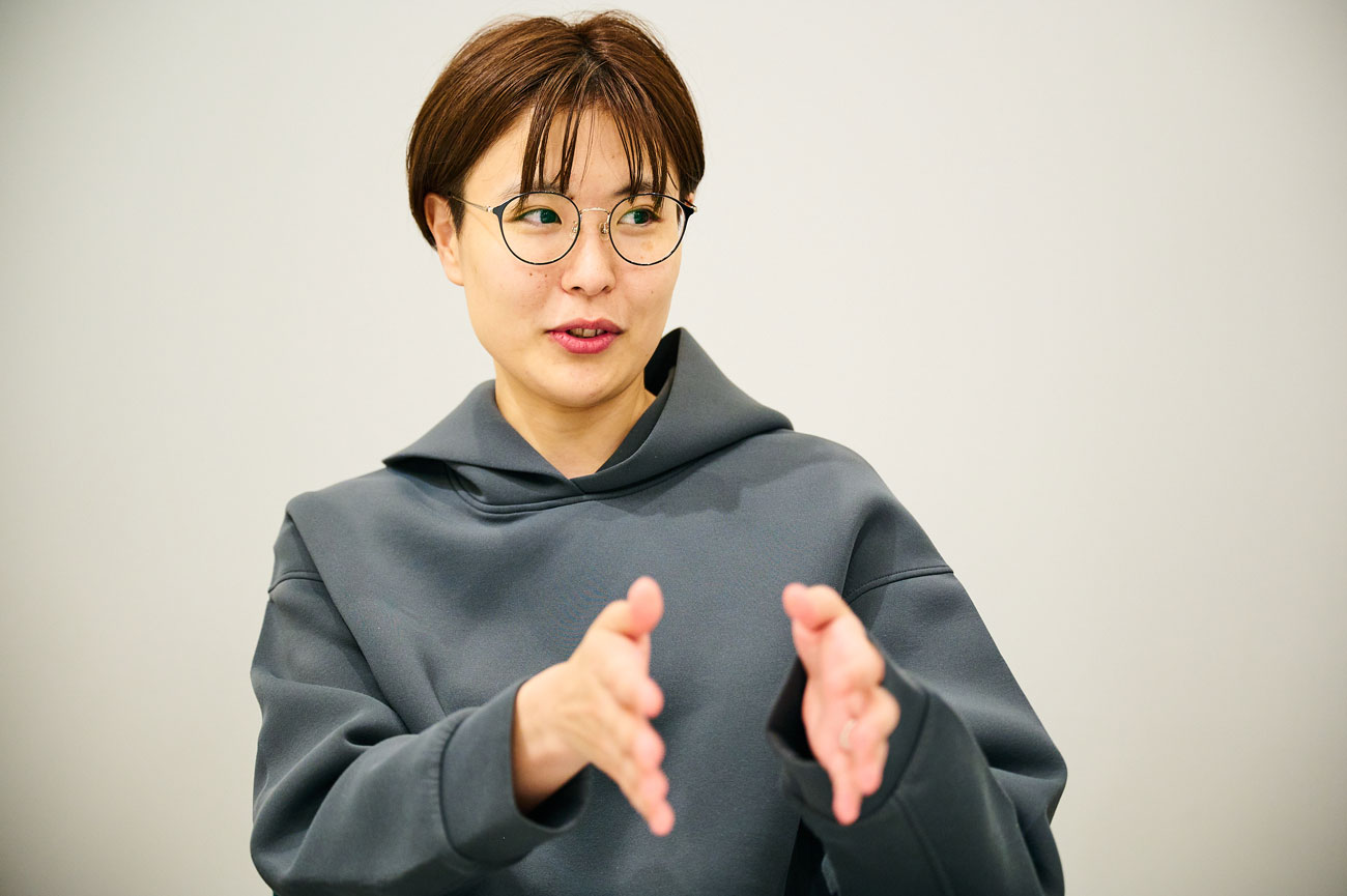 ホットリンクのソーシャルメディアコンサルタント 秋山幸世さん。丸亀製麺のInstagram運用を支援している