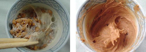 納豆をガチンコで1万回混ぜた「納豆を1万回混ぜる」