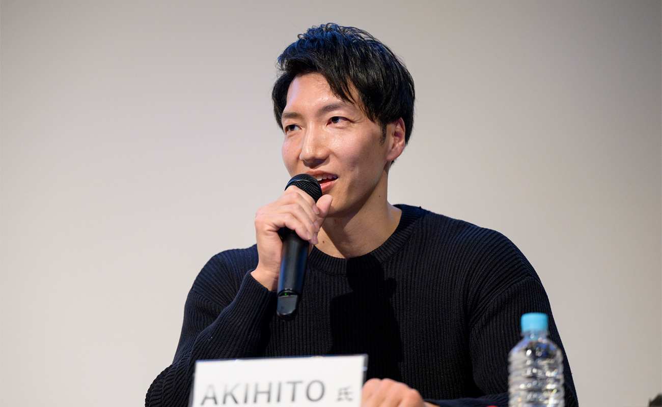 株式会社スマイルアカデミー ムキムキ型 COO／筋肉紳士集団ALLOUT 代表 AKIHITO氏