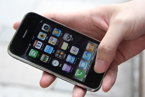 iPhone アップ