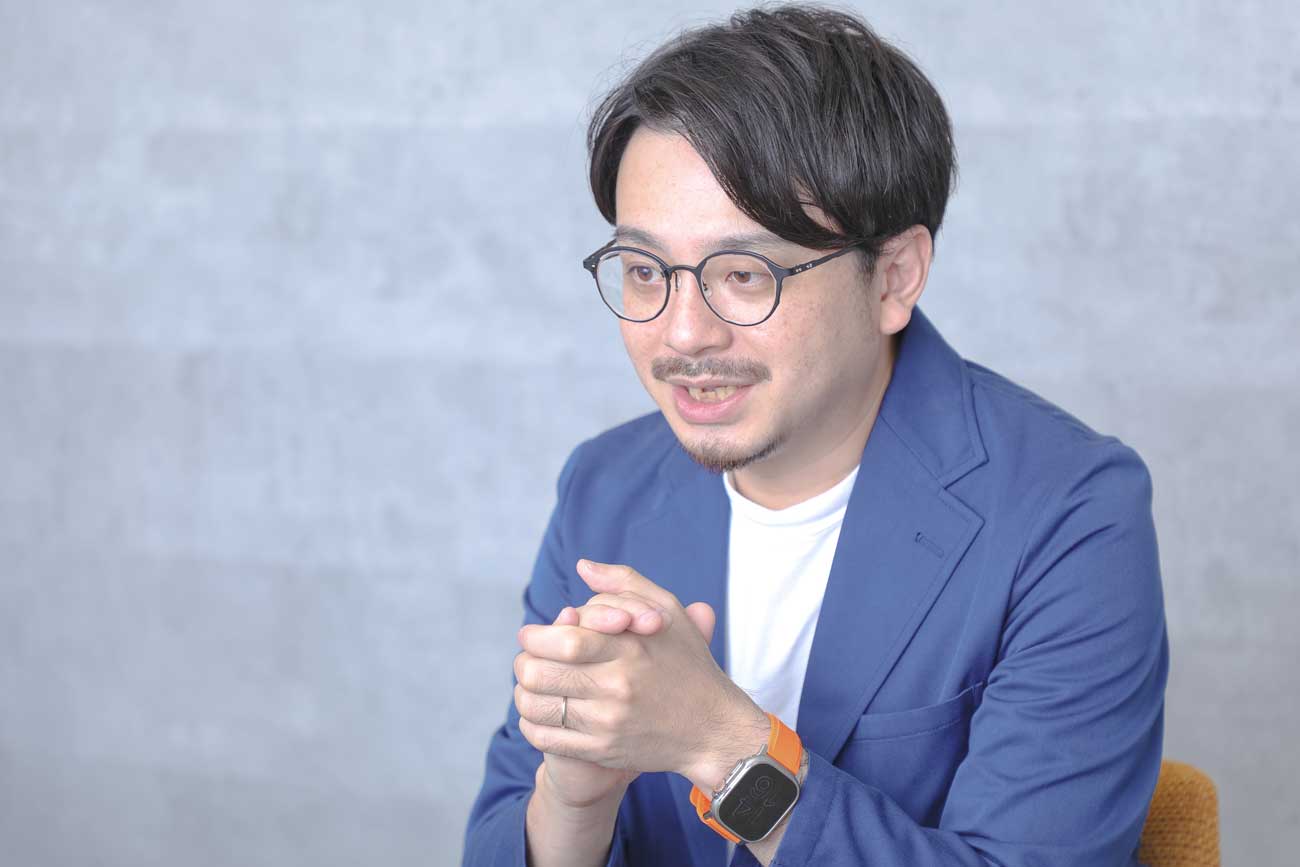 クリエイティブサーベイ代表取締役、石野氏の写真です