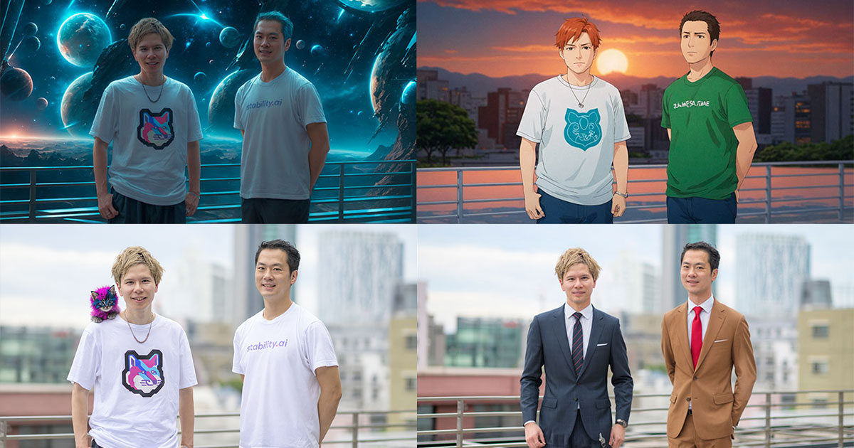 本記事でも「Stable Diffusion」を使用して、サムネイルを色々なテーマで展開し遊んでみました！