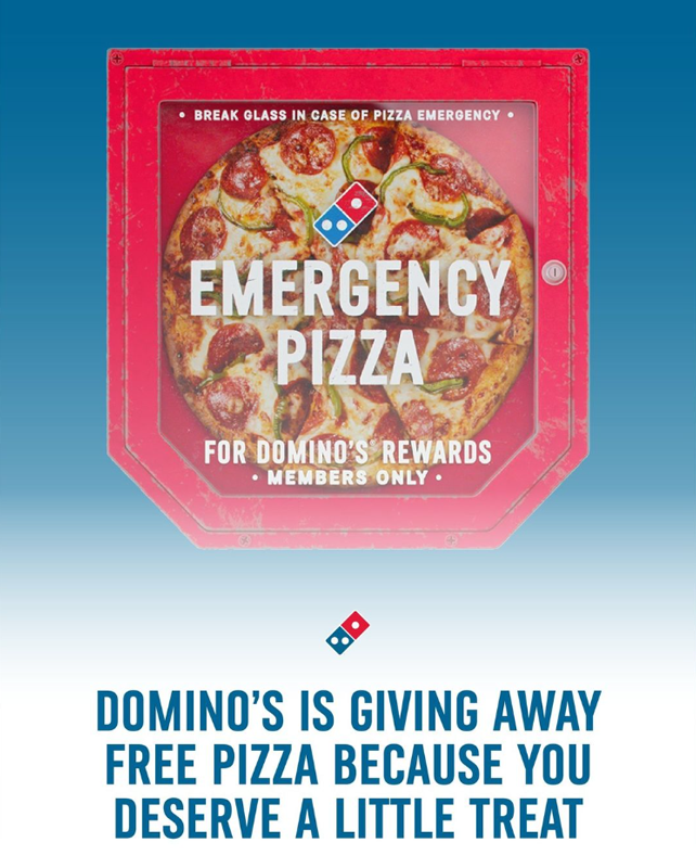 Instagram @dominosのhttps://www.instagram.com/p/CyLj2qfOU0B/投稿より