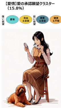 愛の承認願望クラスター