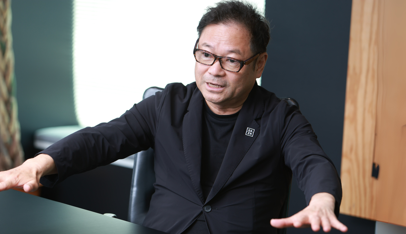 DAZN Japan Investment合同会社 最高経営責任者 兼 アジア事業開発 笹本 裕氏