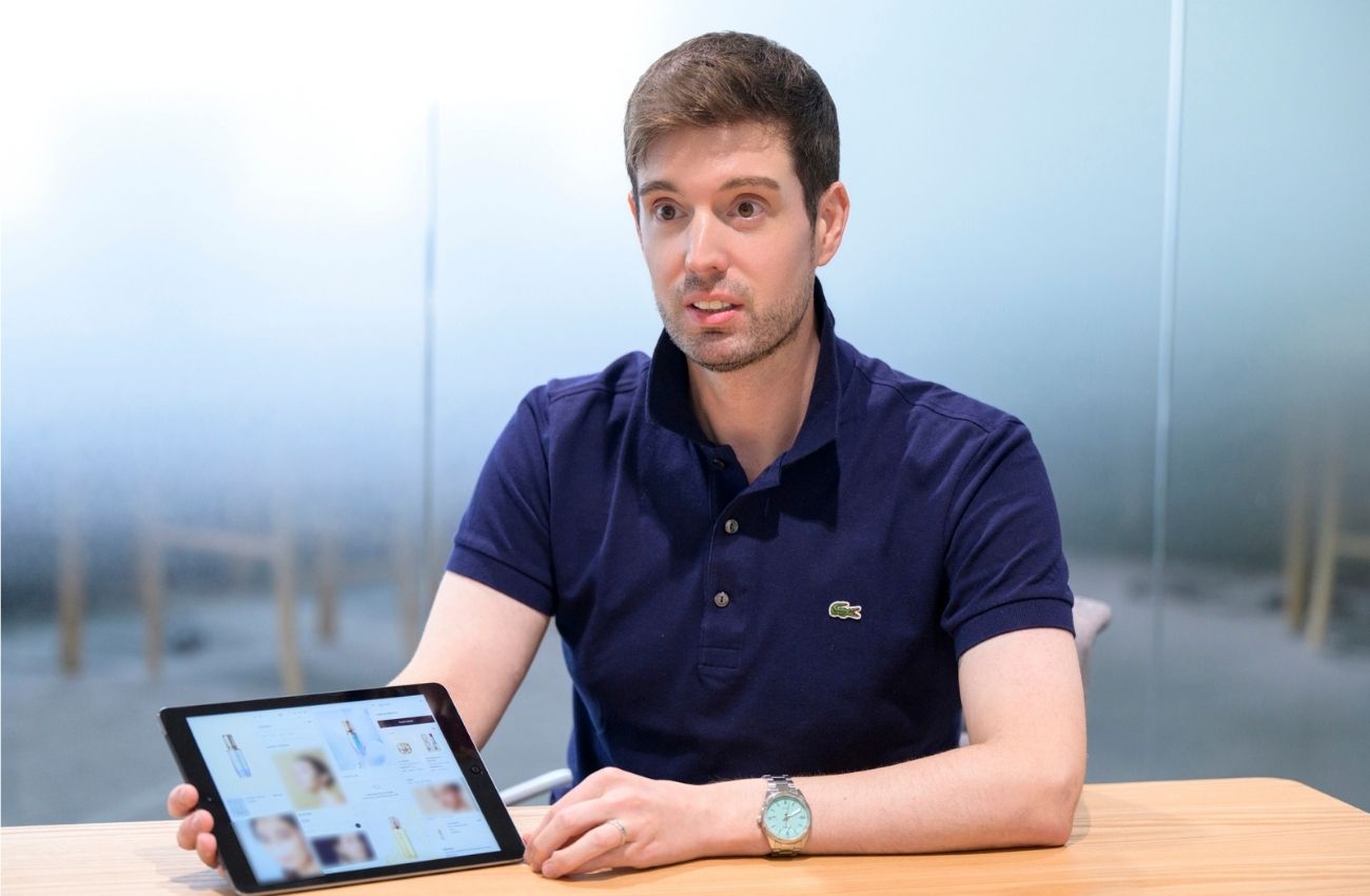 株式会社電通デジタル グローバルセンター ソリューション事業部 デムリエ・アントワーヌ（Antoine Desmeliers）氏GMWのデザインやUI／UXとグローバルデザインシステムの構築を担当。グローバルに向けてよりよい体験提供を実現するミッションを担う。