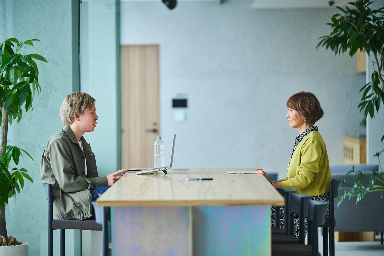 （左）藤平さん、（右）米田さん
