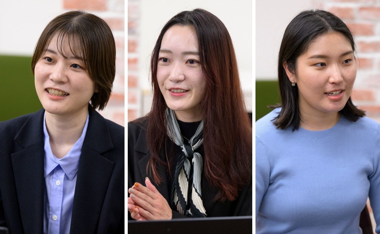 株式会社博報堂 常廣智加氏、黒住奈生氏、工田菜央氏