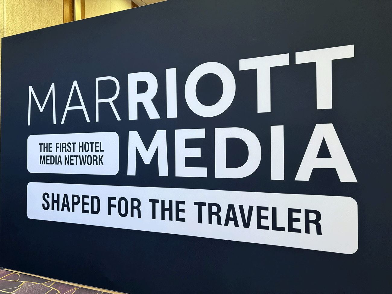 Marriott Internationalのブース