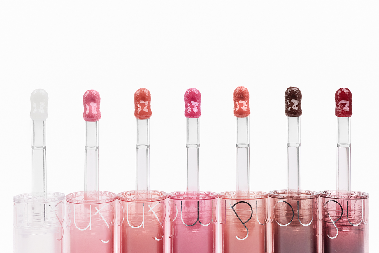 ジューシーフラッシュリップオイルのスクープ型チップ