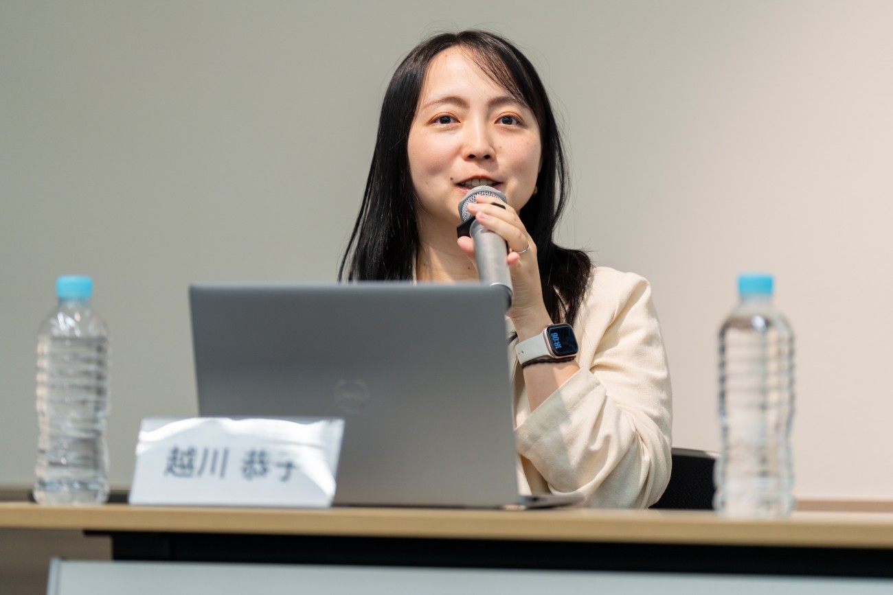 カカクコム HRカンパニー 求人ボックス チームリーダー 越川恭子氏のプロフィールスライド