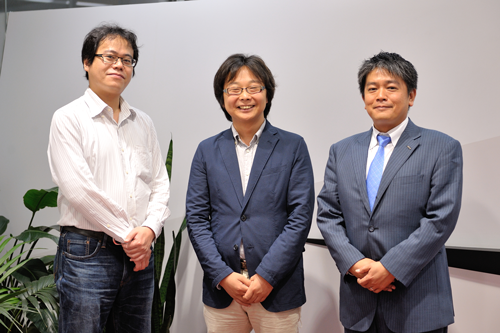 3人で