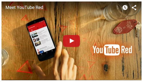 YouTube Redのプロモーション動画より