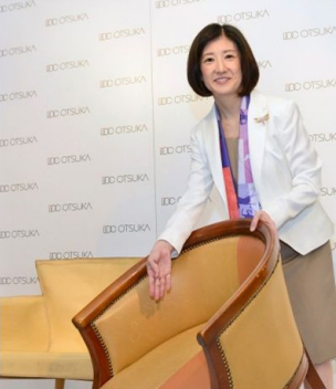 9月8日の記者説明会でリユースに関する説明を行う代表取締役社長の大塚久美子氏