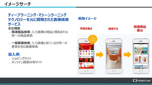 タオバオで使われている画像検索の機能を自社ECサイトにも簡単に追加できる