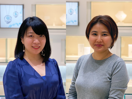 登壇者：株式会社スタージュエリーブティックス 営業本部 EC室 室長 浦部香織氏、株式会社スタージュエリーブティックス マーケティング本部 広報宣伝室 室長 永井沙里氏