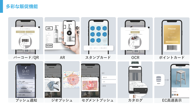 Yappliの販促機能