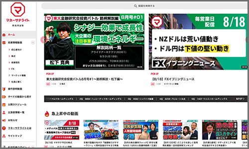 マネーサテライトサイトトップ