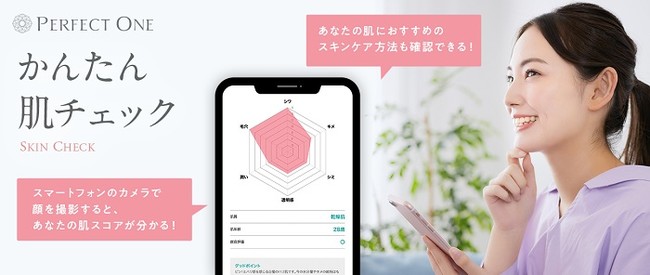AI肌診断機能