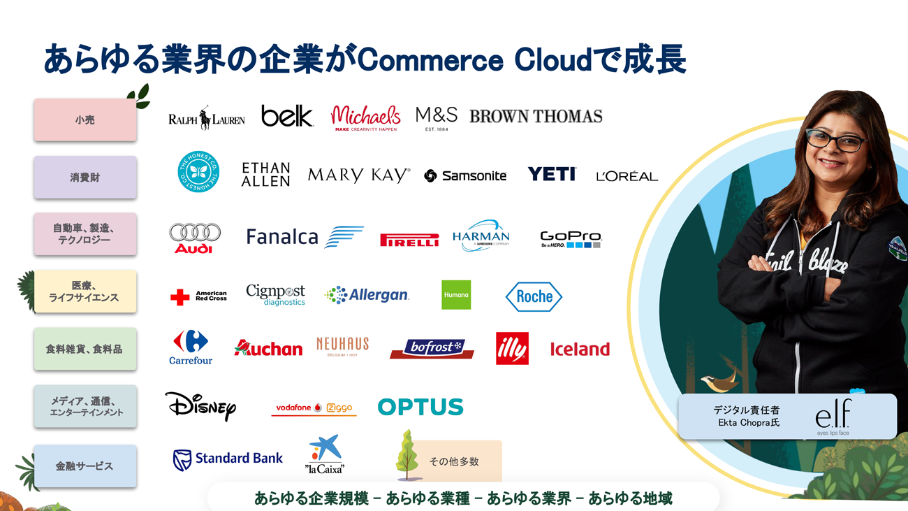 Commerce Cloud導入先一覧