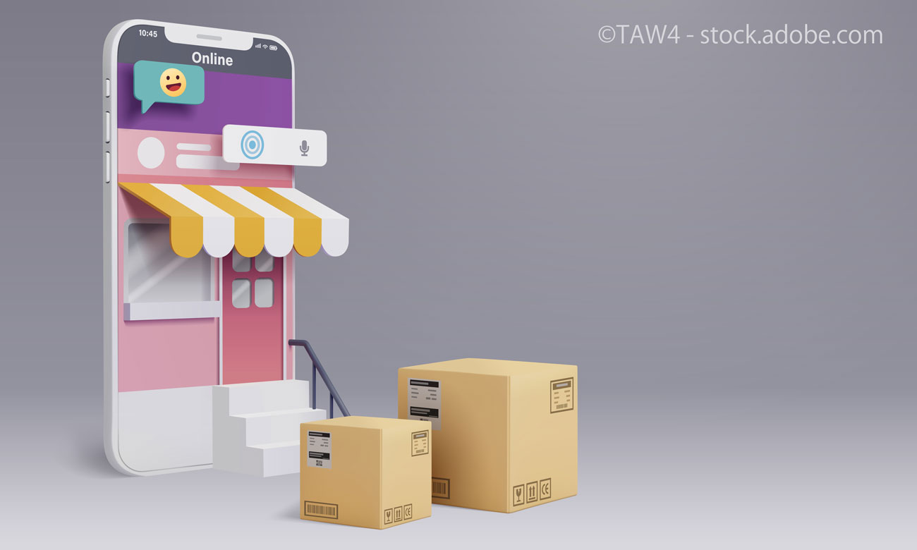 Online Store by smart phone