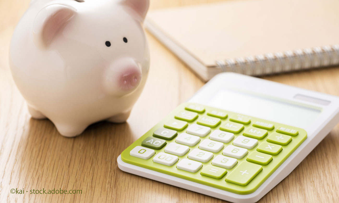 貯金箱節約のイメージ