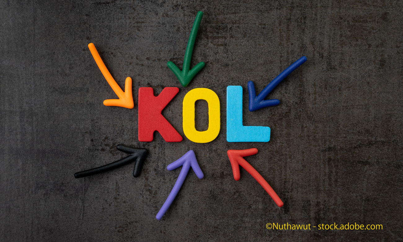 colorful arrows pointing to the word KOL