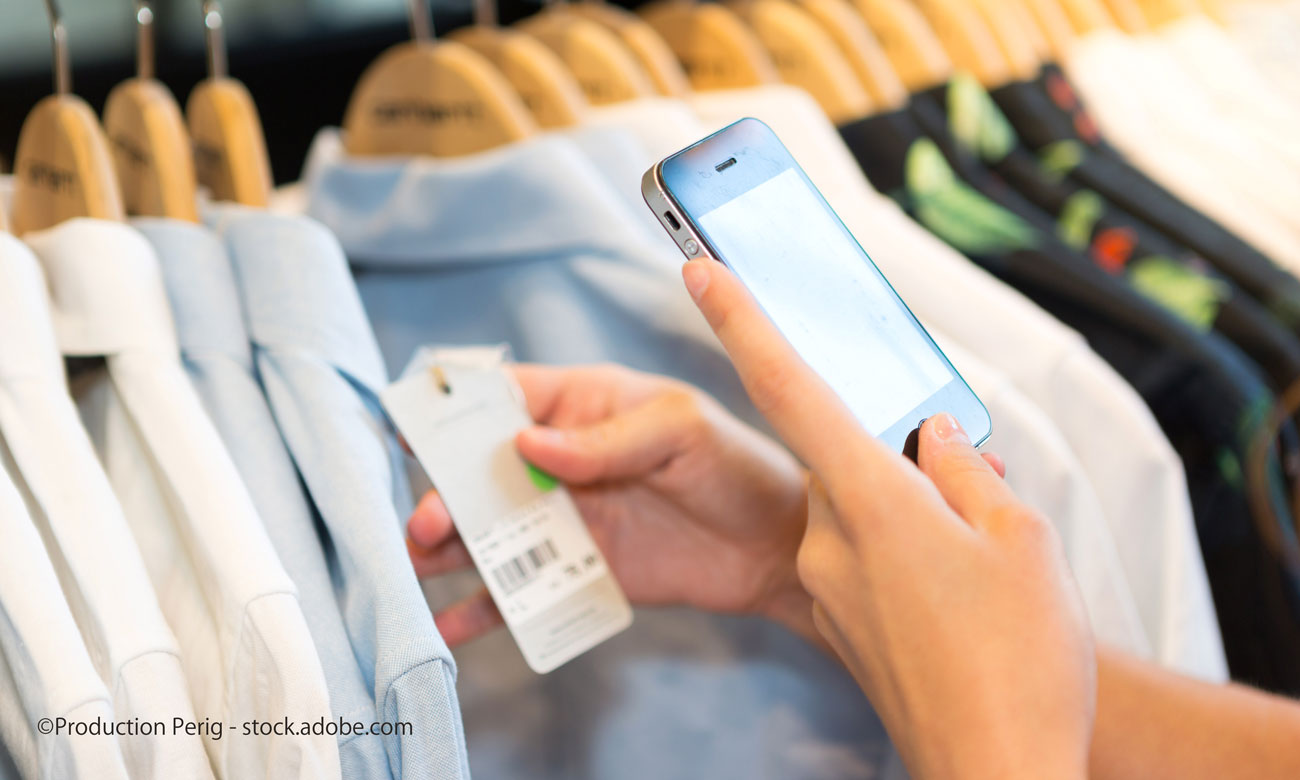 Checking price with smartphone