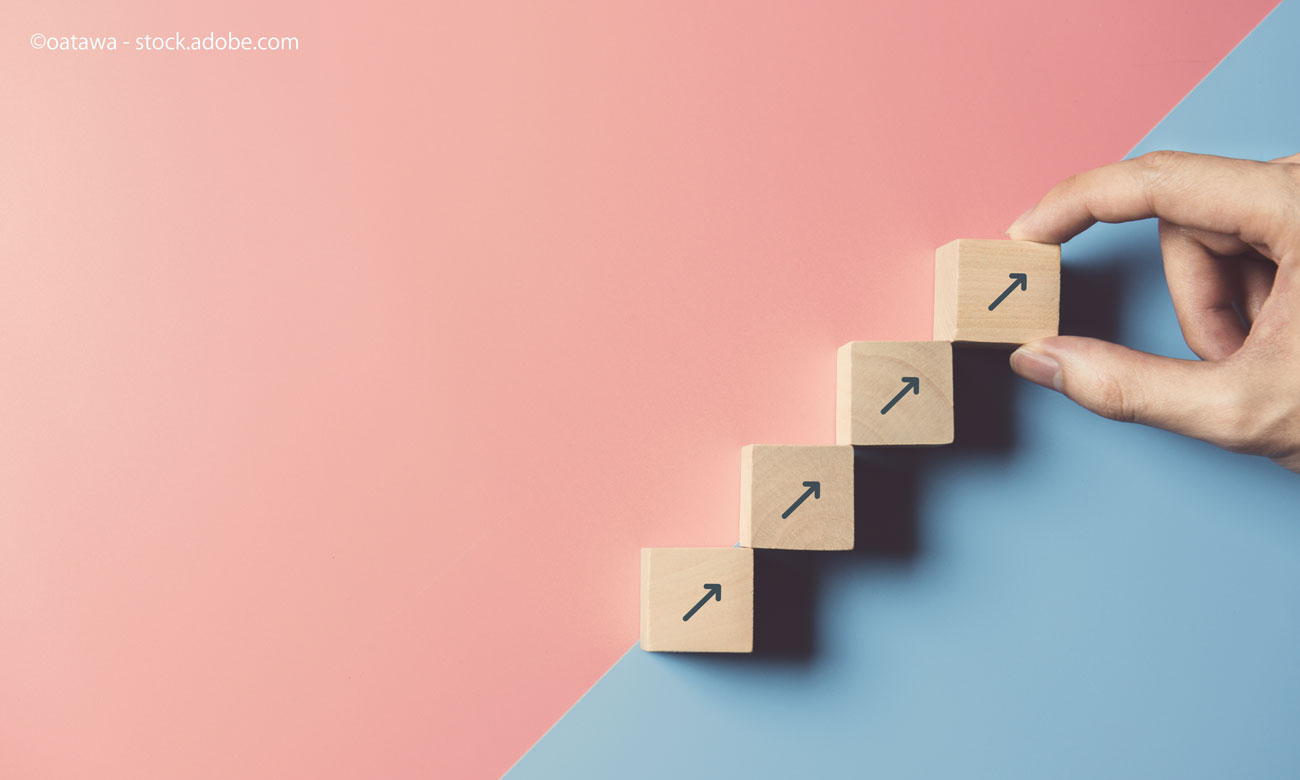 Business concept growth success process
