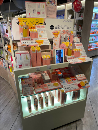 SNS動画展開店頭イメージ