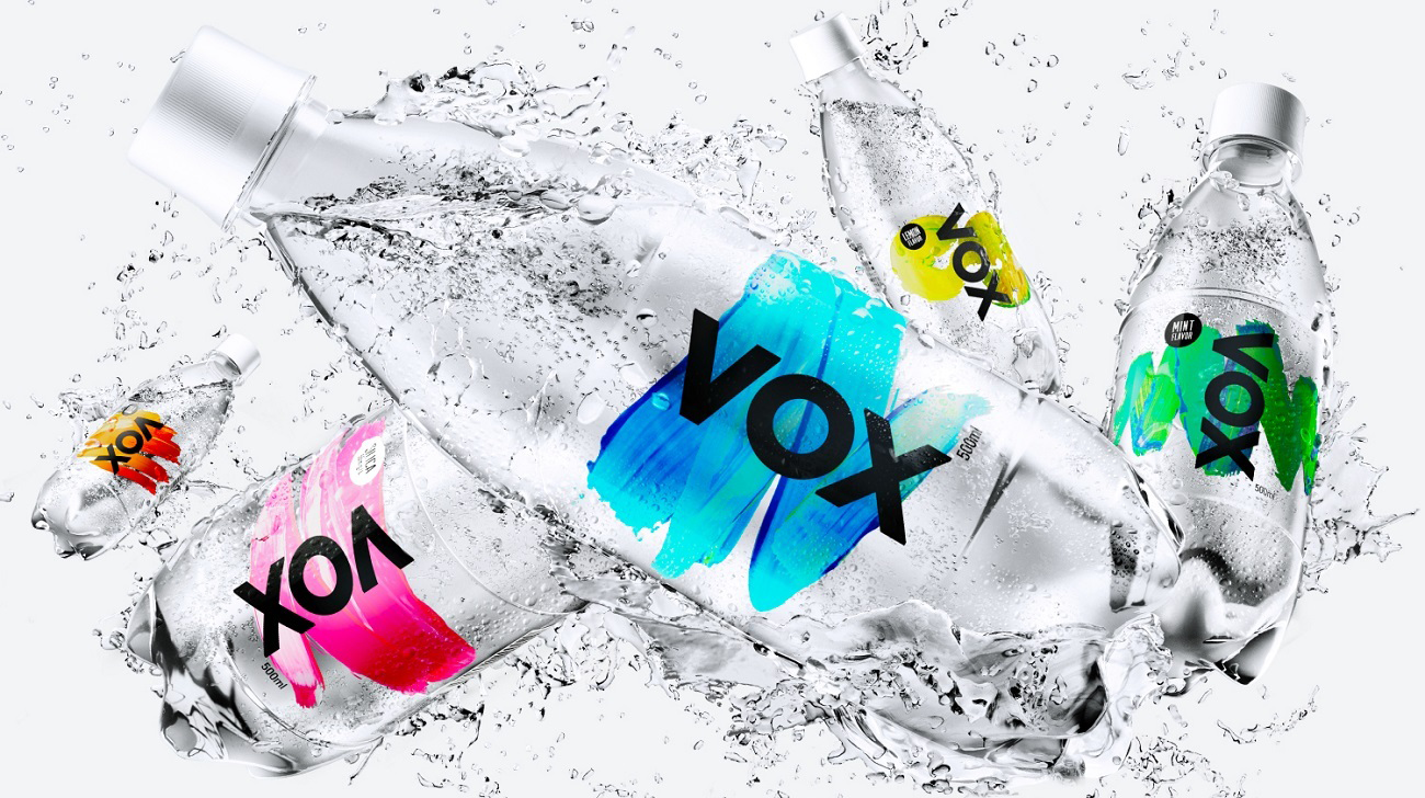 無糖強炭酸水ブランド「VOX（ヴォックス）」