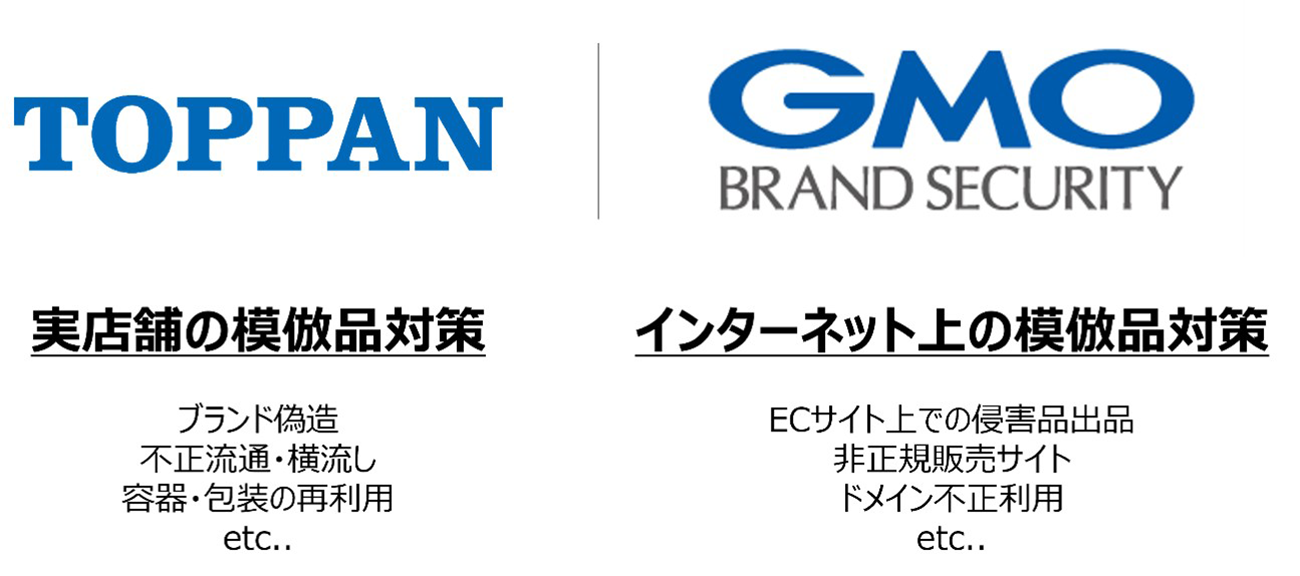 凸版印刷とGMOブランドセキュリティが協業開始