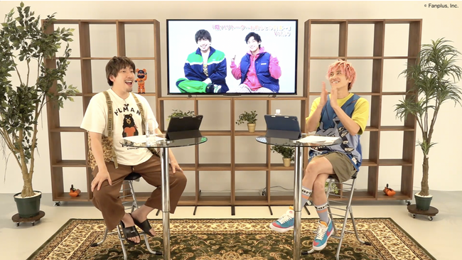 ファンクラブ限定トークライブでお披露目したAIりんたろー。