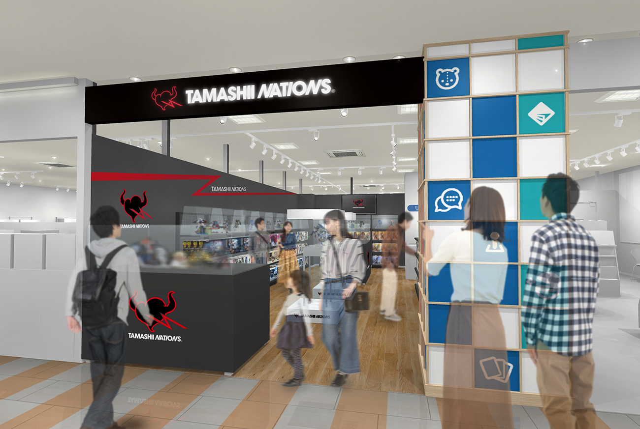 TAMASHII NATIONS in Cross Store Entry Models 京都店（イメージ）