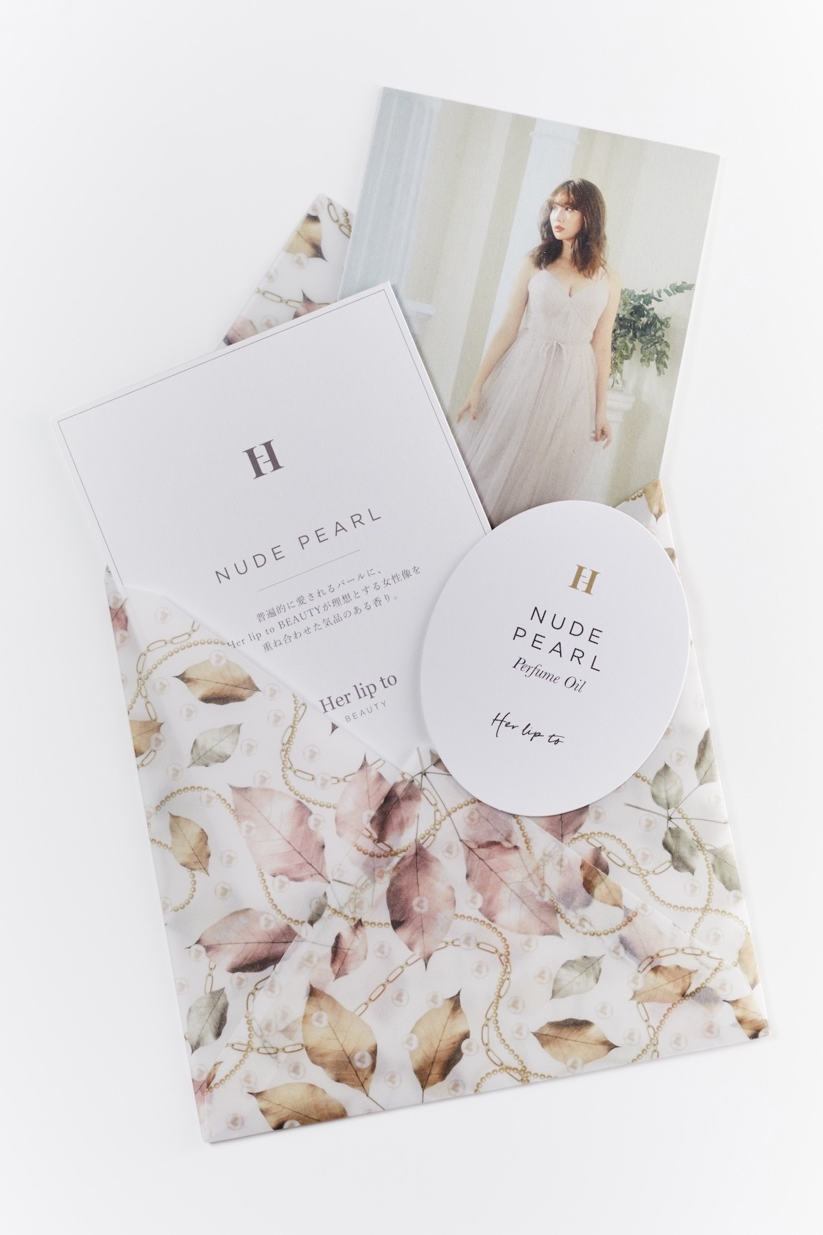 FRAGRANCE LETTER -NUDE PEARL-