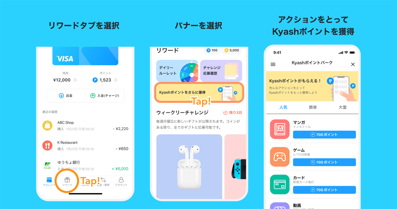 「Kyashポイントパーク」